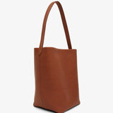 Medium N/S Park dark cuir tote bag