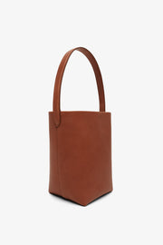 Small N/S Park dark cuir tote bag