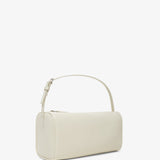 90's ivory small grain leather bag