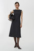 Amor dark grey melange dress