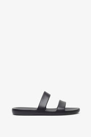 Foam black rubber sandals