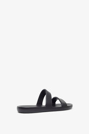 Foam black rubber sandals