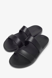 Foam black rubber sandals