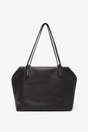 Henri black leather bag