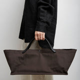 Idaho dark grey canvas bag