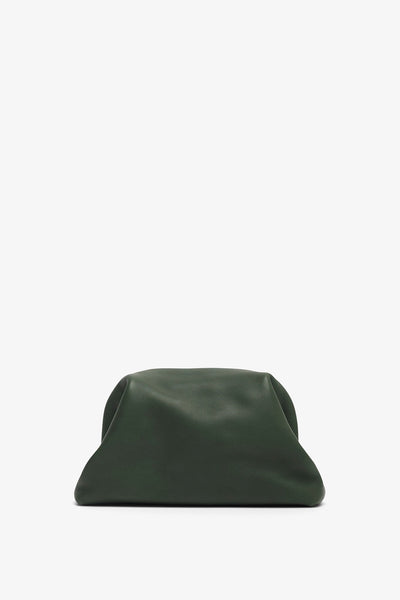 Mira moss green clutch