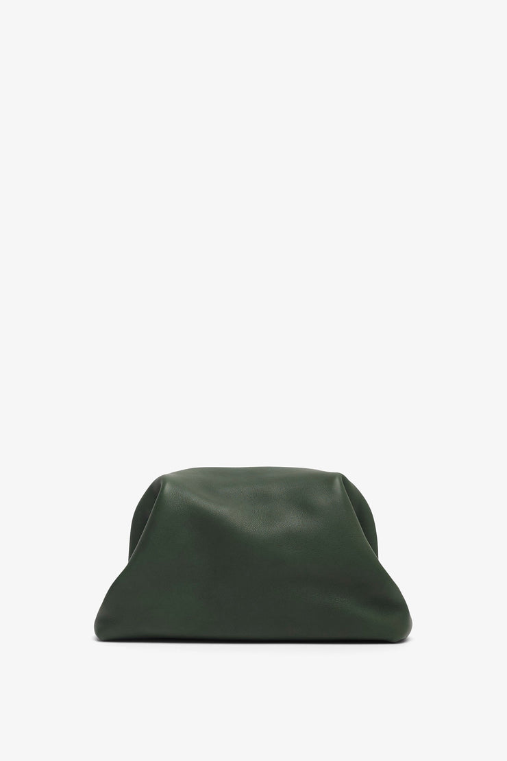 Mira moss green clutch