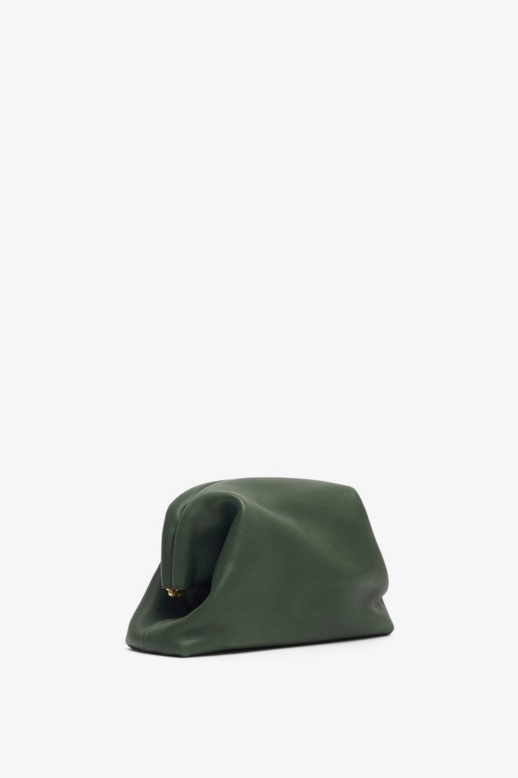 Mira moss green clutch