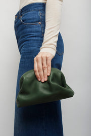 Mira moss green clutch