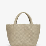 Ruth woven soft leather tote bag