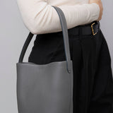 Small N/S Park dark grey tote bag