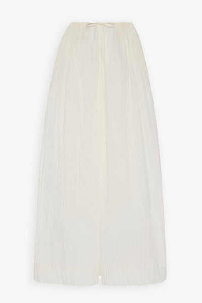 Hypnosta cotton poplin wide leg pants