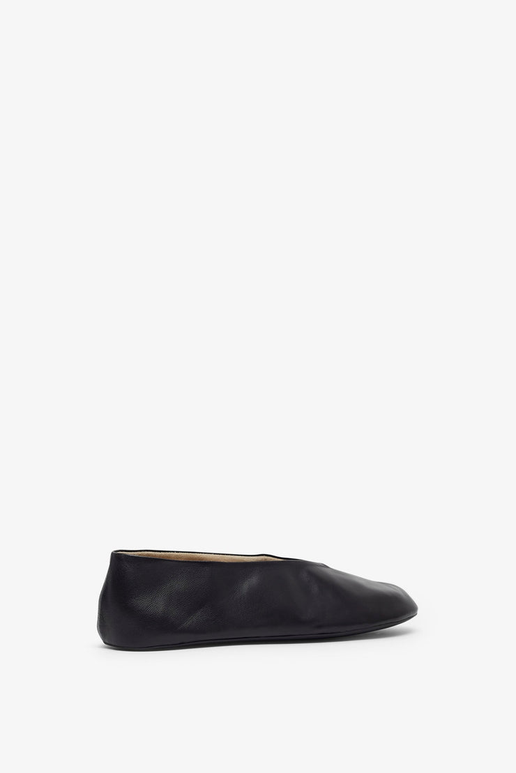 Stella black slippers