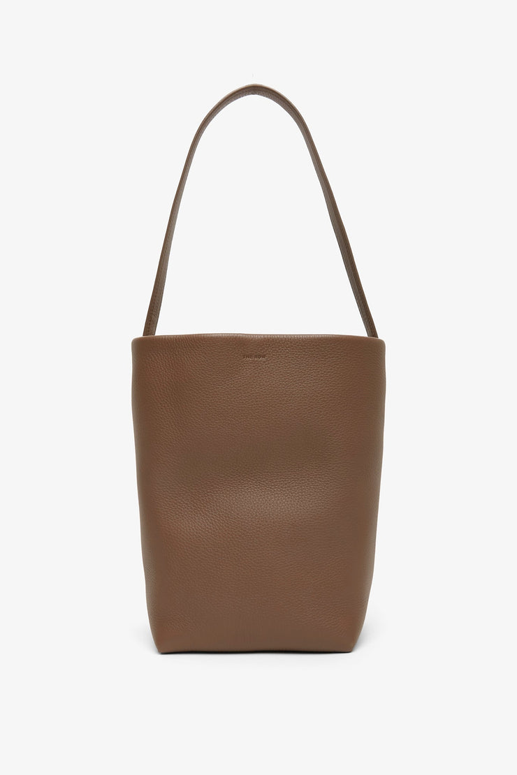 Medium N/S dark olive tote bag