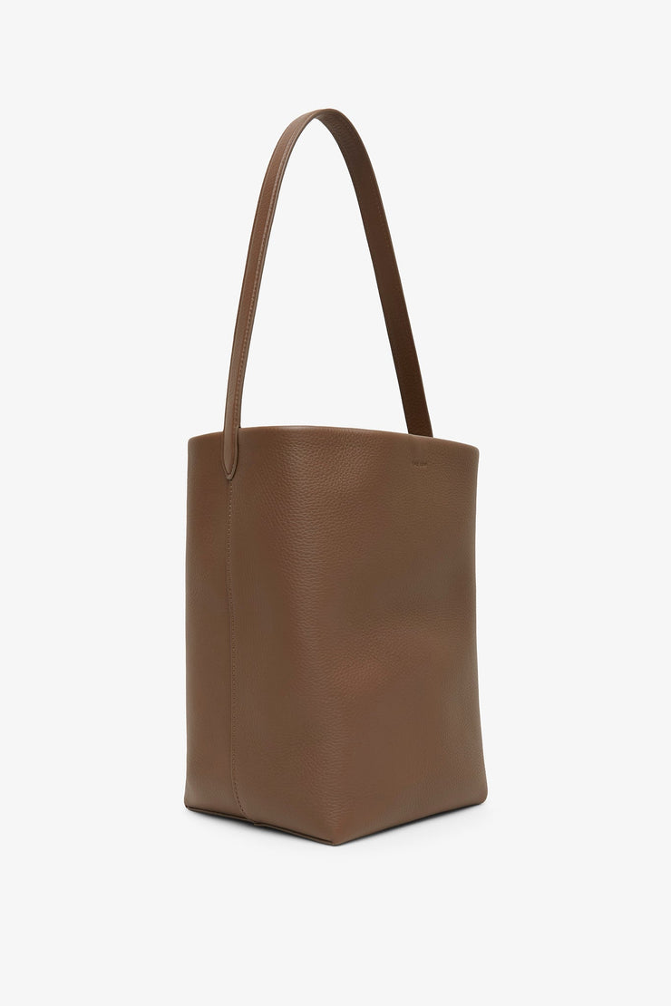 Medium N/S dark olive tote bag