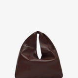 Bindle small brown leather bag