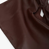 Bindle small brown leather bag