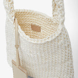 Didion ivory shoulder bag