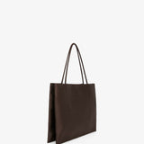 Cecily brown silk bag