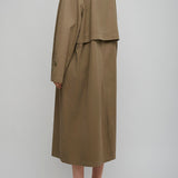 Rocco taupe coat