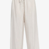 Yayah white grey silk pants