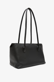 Terrasse black leather bag