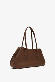 Alger brown leather shoulder bag