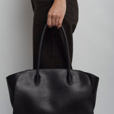 Marlo 14 black leather bag