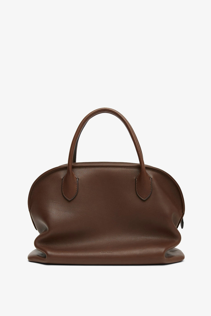 Agnes brown leather bag