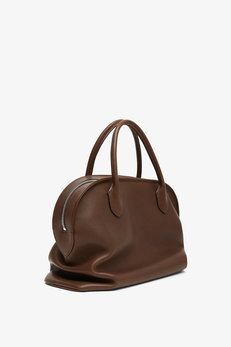 Agnes brown leather bag