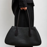 Alger black leather shoulder bag