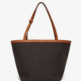 Park tote three brown canvas bag
