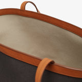 Park tote three brown canvas bag