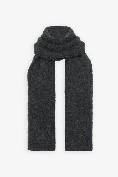 Luthgard faded black cashmere scarf