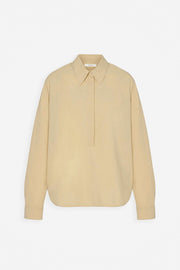 Margan crispy sanded cotton shirt