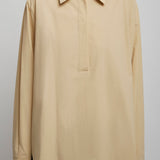 Margan crispy sanded cotton shirt