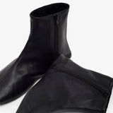 Stella black leather boots