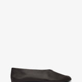 Stella brown shearling flats