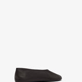Stella brown shearling flats