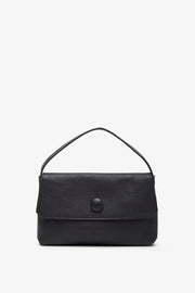Sally black leather mini bag
