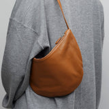 Small Izzy tan shoulder bag
