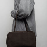 Astra Bowling dark brown shoulder bag