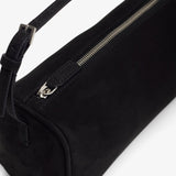90'S black nubuck bag