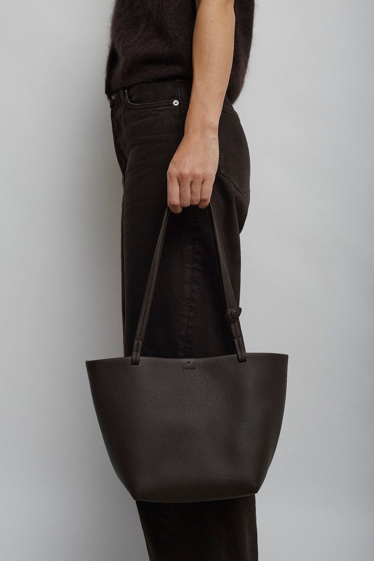 Medium Park Tote dark brown bag