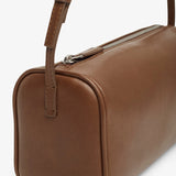 90'S muschio brown leather bag