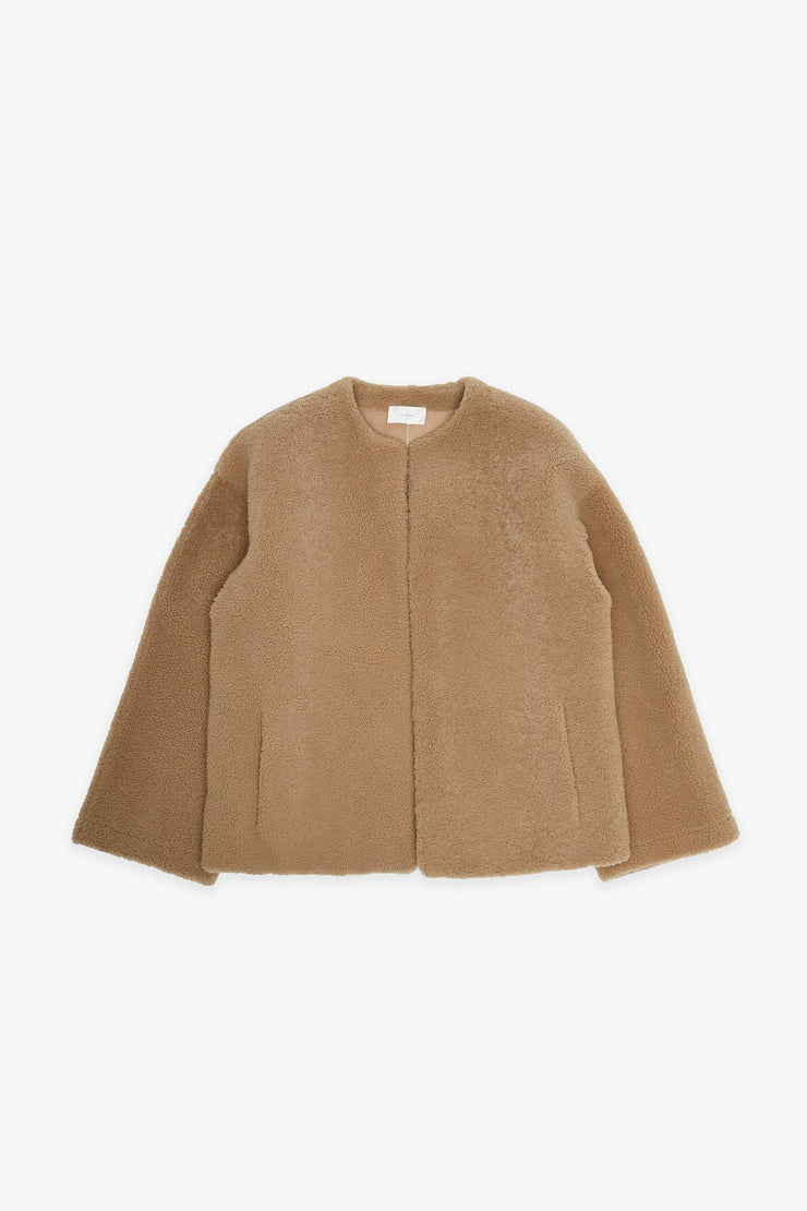 Valorin beige shearling jacket