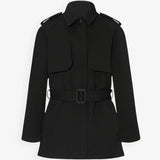 Usuaia black wool jacket