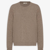 Misael pebble beige cashmere sweater