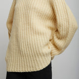 Mirr yellow cashmere sweater