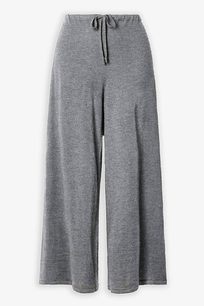 Lanuit grey melange cashmere pants